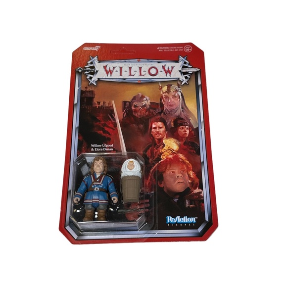 2022 Disney Parks D23 Expo ReAction Willow Ufgood & Elora Danan Figures - Picture 1 of 1